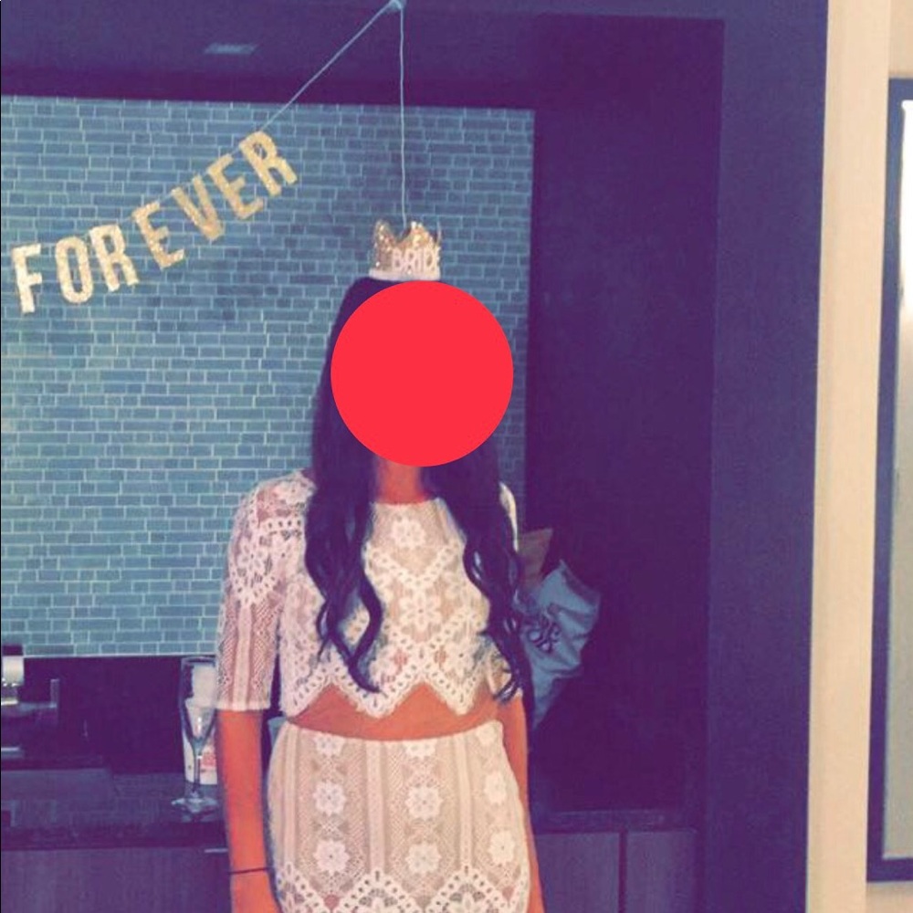 For love and lemons white lace dress